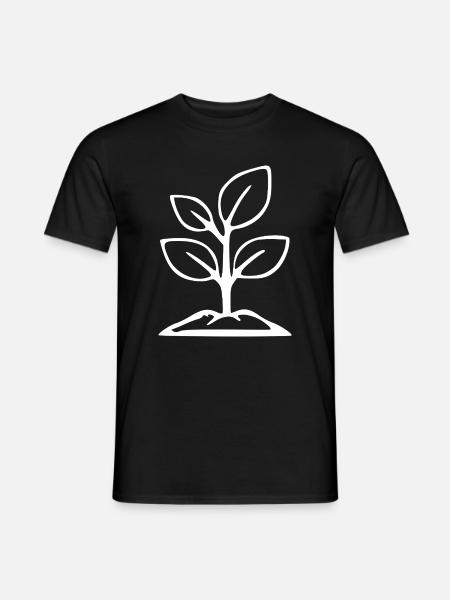 Garden Plant Gardener Gift - Men's T-Shirt - black