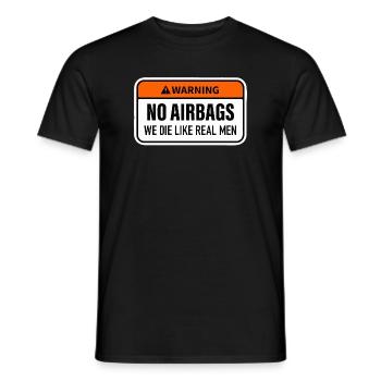 Dirt Bike Dirtfather Funny Biker Motocross-Moter - Männer T-Shirt - Schwarz - Vorne - AI Model Male 178 light (178cm)