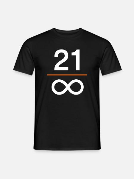 Bitcoin digitales Geld Wertspeicher Finanzen - Männer T-Shirt - Schwarz
