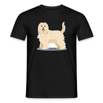 Komondor (comic) - Men's T-Shirt - black - Front - AI Model Male 178 light (178cm)