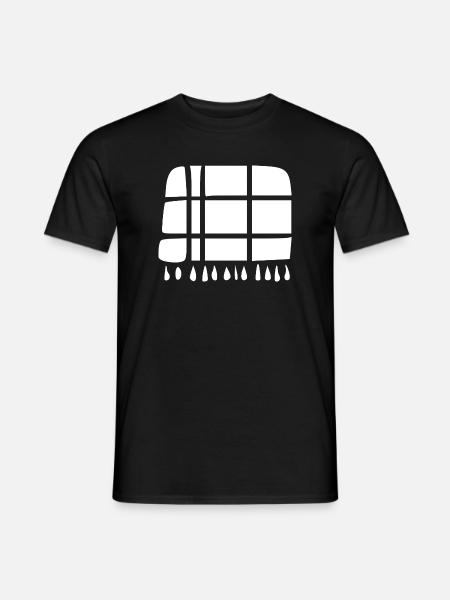 Wolldecke Handarbeit Geschenk - Männer T-Shirt - Schwarz