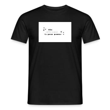 difference - Männer T-Shirt - Schwarz - Vorne - AI Model Male 178 light (178cm)