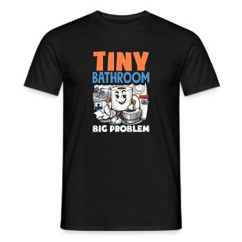 Das Einsteigen In Flugzeuge lustig - Männer T-Shirt - Schwarz - Vorne - AI Model Male 178 light (178cm)