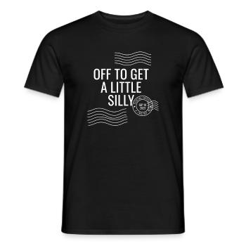 Off To Get A Little Silly - Männer T-Shirt - Schwarz - Vorne - AI Model Male 178 light (178cm)