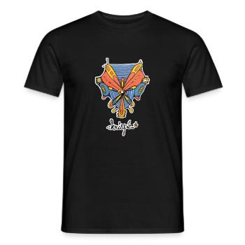 Kosmischer Abenteurer - Männer T-Shirt - Schwarz - Vorne - AI Model Male 178 light (178cm)