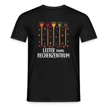 Rechenzentrum Gärtner Garten Gartenarbeit - Männer T-Shirt - Schwarz - Vorne - AI Model Male 178 light (178cm)