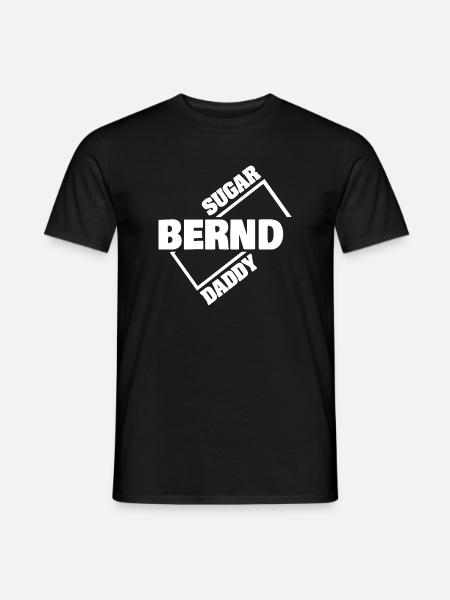 Bernd als Geld - Männer T-Shirt - Schwarz