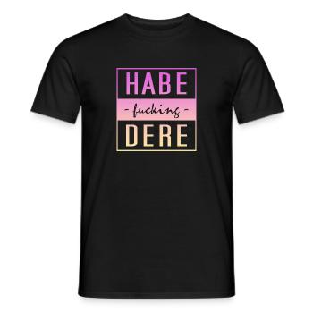 Habe Dere, habe dere, Servus - Männer T-Shirt - Schwarz - Vorne - AI Model Male 178 light (178cm)