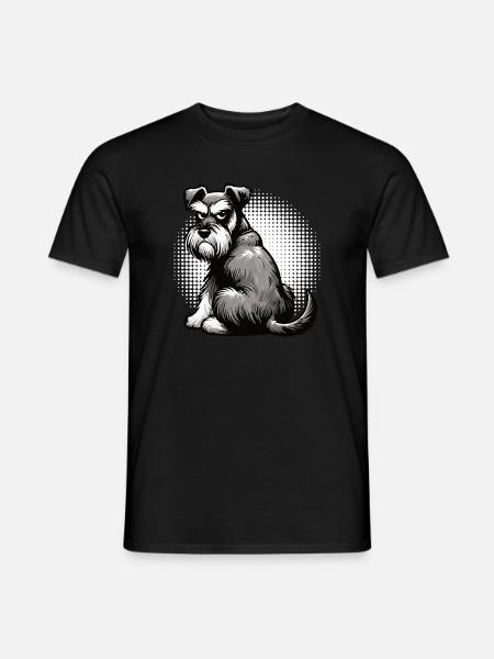 Schnauzer Giant Schnauzer Schnauzer Owner - Men's T-Shirt - black