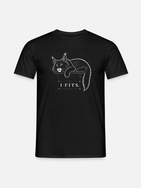 Maine Coon – I Fits - Men's T-Shirt - black