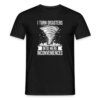 Insurance Agent Costume Inconveniences Medicare - Männer T-Shirt - Schwarz - Vorne - AI Model Male 178 light (178cm)