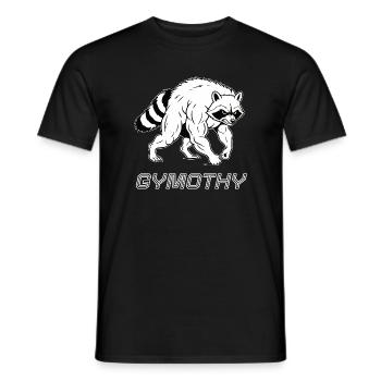 Gymothy - Men's T-Shirt - black - Front - AI Model Male 178 light (178cm)