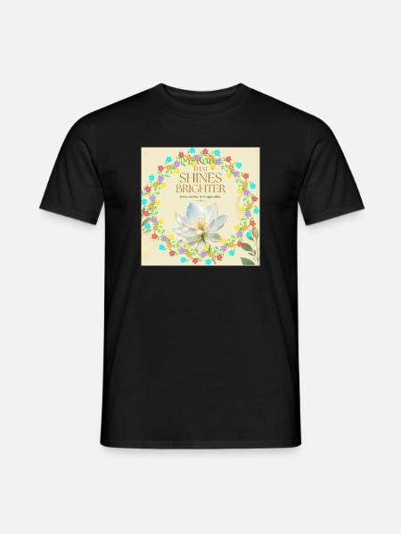 Blossom Ring Brilliance of Light - Men's T-Shirt - black