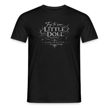 SmallDoll DarkRomance - Men's T-Shirt - black - Front - AI Model Male 178 light (178cm)