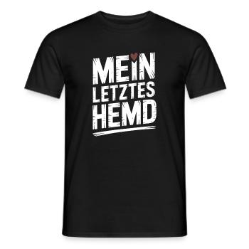 Mein Letztes Hemd Steuern Steuerzahler Inflation - Männer T-Shirt - Schwarz - Vorne - AI Model Male 178 light (178cm)