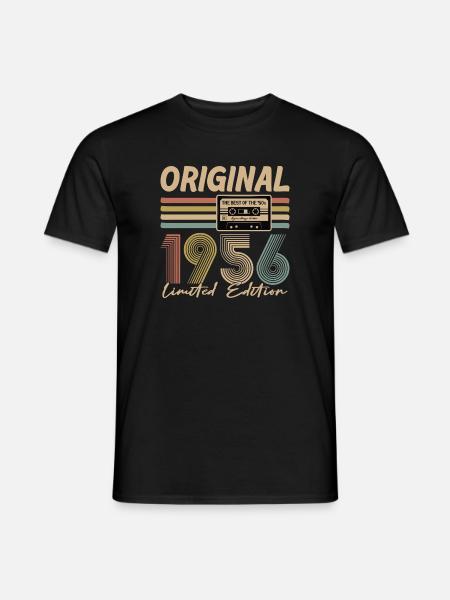 70. Geburtstag, 70 Jahre - Männer T-Shirt - Schwarz