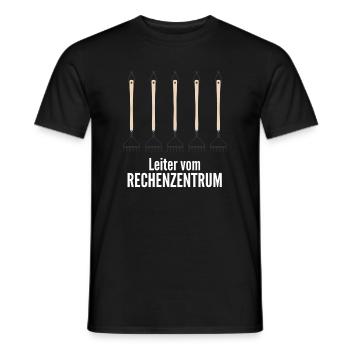 Rechenzentrum Programmieren - Männer T-Shirt - Schwarz - Vorne - AI Model Male 178 light (178cm)