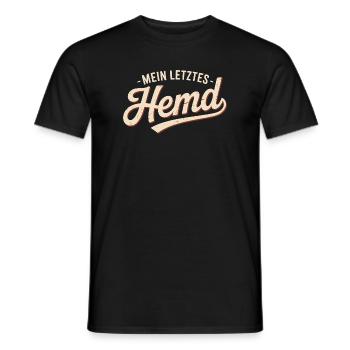 Mein Letztes Hemd Steuern Steuerzahler Inflation - Männer T-Shirt - Schwarz - Vorne - AI Model Male 178 light (178cm)