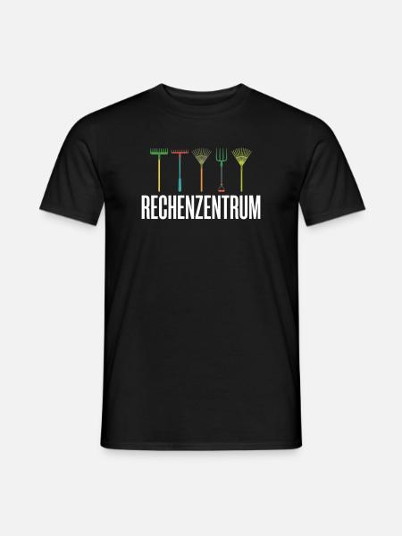 Rechenzentrum Gärtner Garten Gartenarbeit - Männer T-Shirt - Schwarz