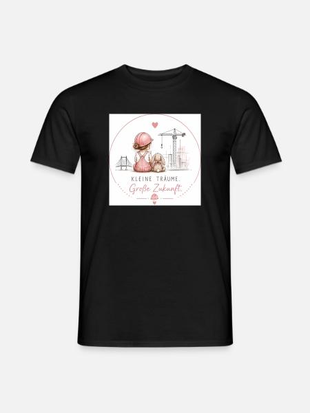 Kleine Träume Große Zukunft  - Männer T-Shirt - Schwarz