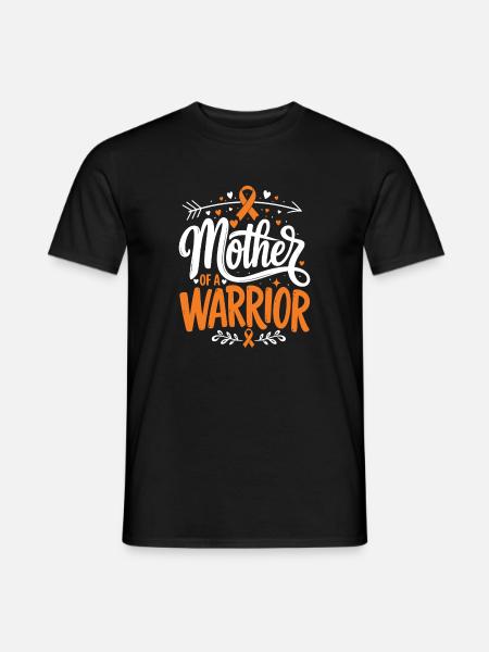 Mutter eines Kriegers – Leukämie-Bewusstsein - Männer T-Shirt - Schwarz