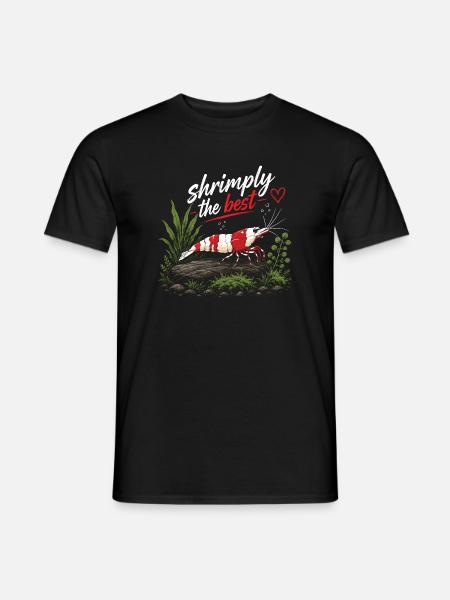 Red Bee Zwerggarnele - Männer T-Shirt - Schwarz