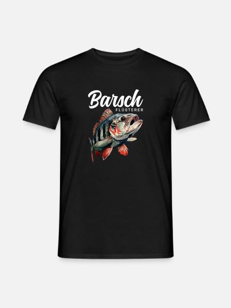 Barsch Flüsterer - Männer T-Shirt - Schwarz