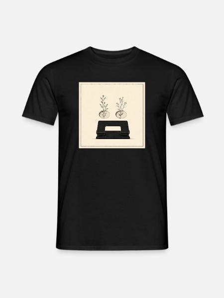 Locher No. 02 – Freiraum - Männer T-Shirt - Schwarz