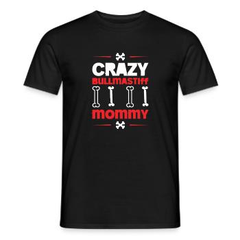 BULLMASTIFF - Männer T-Shirt - Schwarz - Vorne - AI Model Male 178 light (178cm)