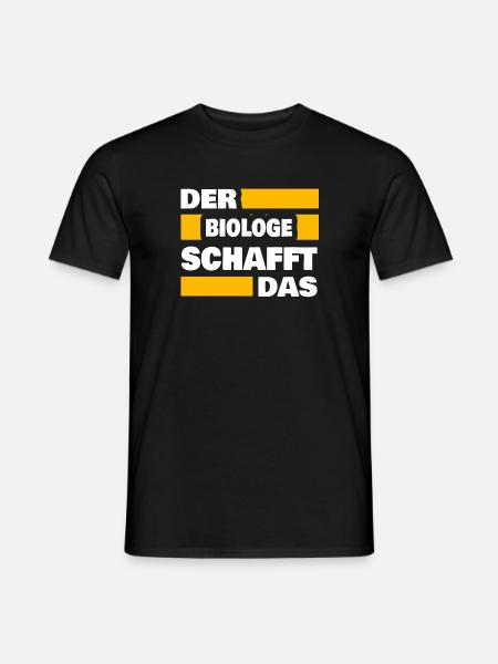 Beruf Biologe - Männer T-Shirt - Schwarz