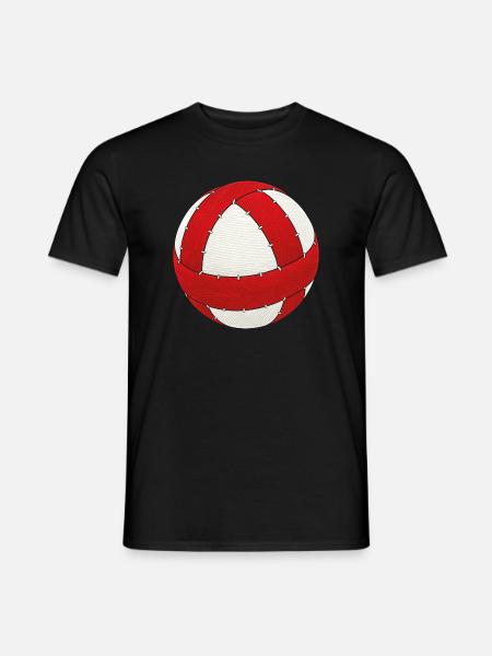 Radball Cycleball - Männer T-Shirt - Schwarz
