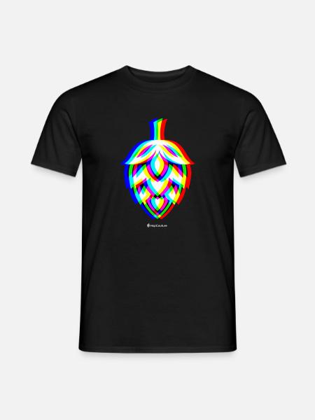 Das letzte Bier war schlecht. - Männer T-Shirt - Schwarz