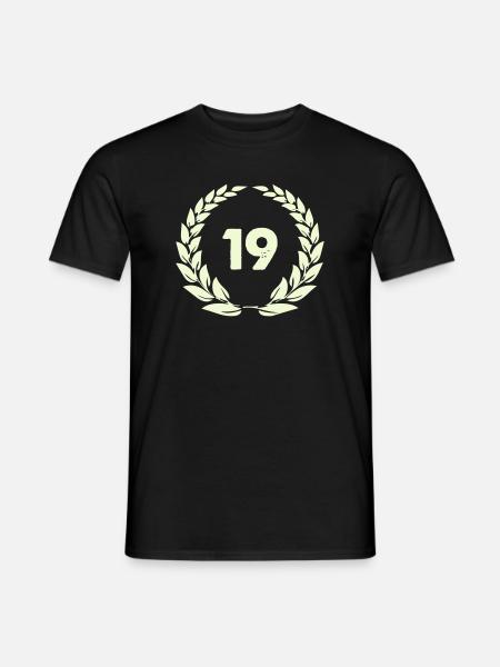 kranz_19- - Männer T-Shirt - Schwarz