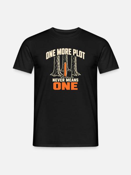 Forstwirtschaft Förster Forstmanagement - Männer T-Shirt - Schwarz