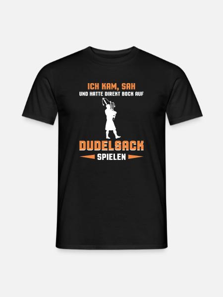 Dudelsackspieler Dudelsack Männer Geschenk - Männer T-Shirt - Schwarz