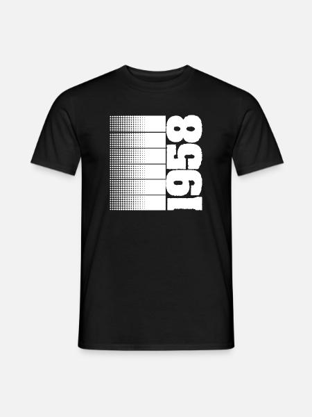 Hobby 1958 - Männer T-Shirt - Schwarz