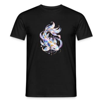 Koi-fische Japanische Koi-fische Koi-karpfen - Männer T-Shirt - Schwarz - Vorne - AI Model Male 178 light (178cm)
