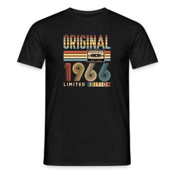 60. Geburtstag, 60 Jahre - Männer T-Shirt - Schwarz - Vorne - AI Model Male 178 light (178cm)