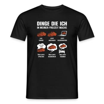 Lkw Fahrer Kraftfahrer LKW-Fahrer - Männer T-Shirt - Schwarz - Vorne - AI Model Male 178 light (178cm)
