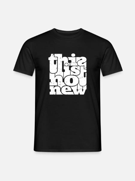 So neu - Männer T-Shirt - Schwarz
