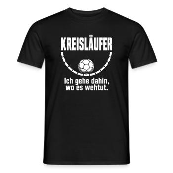 Kreisläufer Geschenk für Handballer - Männer T-Shirt - Schwarz - Vorne - AI Model Male 178 light (178cm)