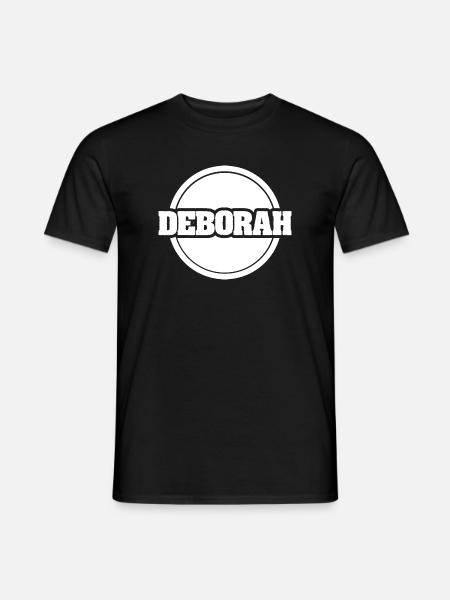 Legendaer Deborah - Männer T-Shirt - Schwarz