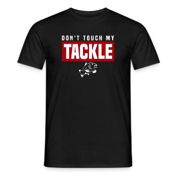 Don't Touch My Tackle - Männer T-Shirt - Schwarz - Vorne - AI Model Male 178 light (178cm)