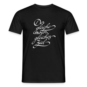 Umlaufbahn - Männer T-Shirt - Schwarz - Vorne - AI Model Male 178 light (178cm)