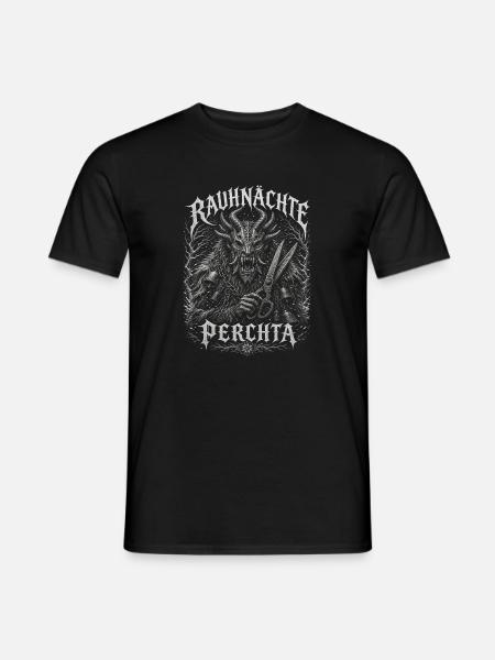 Schiachperchten Krampus Brauchtum Perchtenlauf - Männer T-Shirt - Schwarz