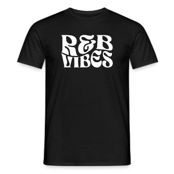 RNB Vibes Bold Typography - Männer T-Shirt - Schwarz - Vorne - AI Model Male 178 light (178cm)