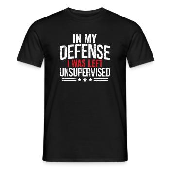 Sarkasmus, trockener Humor, lustiges Zitat, freches Geschenk - Männer T-Shirt - Schwarz - Vorne - AI Model Male 178 light (178cm)
