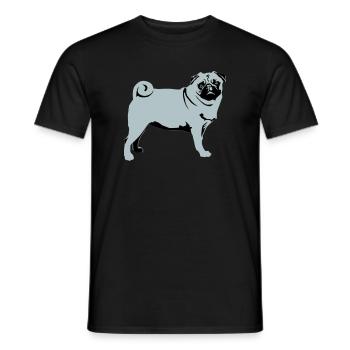 Carlin - T-shirt homme - noir - Devant - AI Model Male 178 light (178cm)