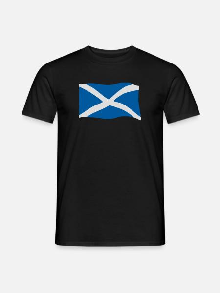 Drapeau de l'ecosse - T-shirt homme - noir