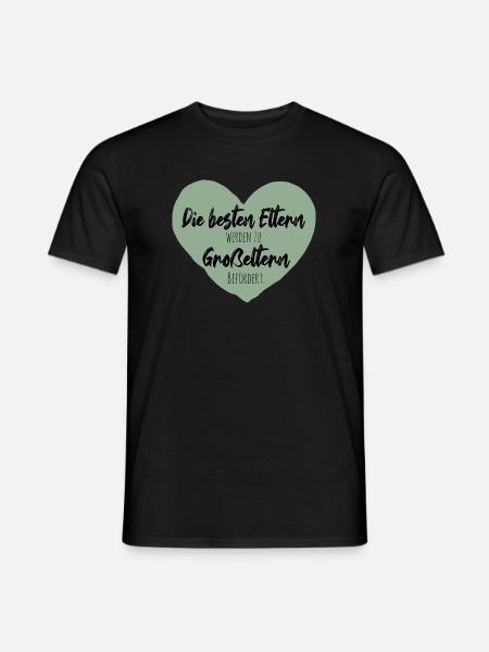 Die besten Eltern werden zu Großeltern befördert. - Männer T-Shirt - Schwarz